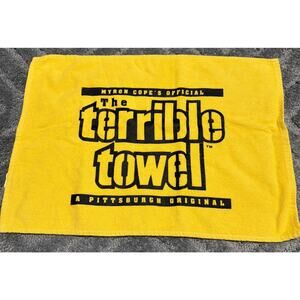 Pittsburg Steelers 2000's Terrible Towel Myron Cope’s Official